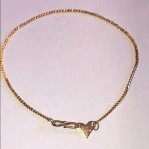 Vendome H-A Vintage Gold Tone 7” Chain Bracelet